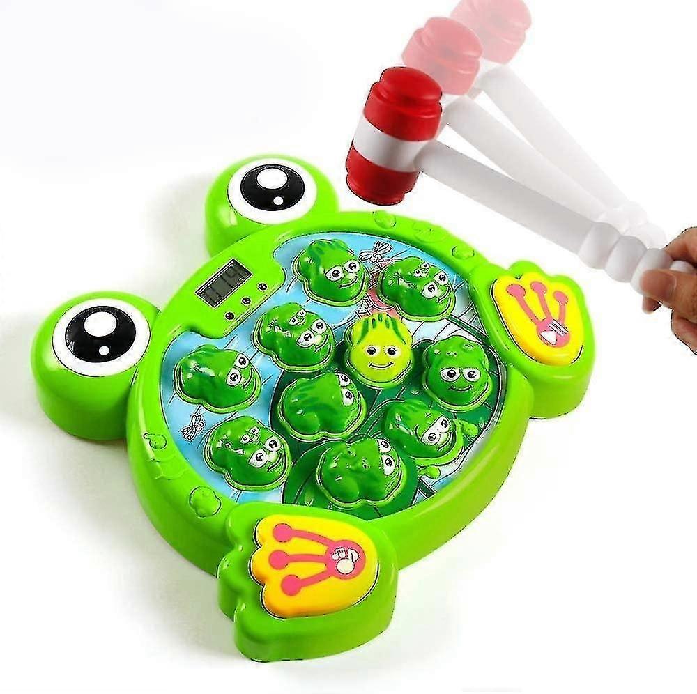 Interactive Whack A Frog Game, Learning, Active, Early Developmental Toy, Fun Gift for Age 3-8Years