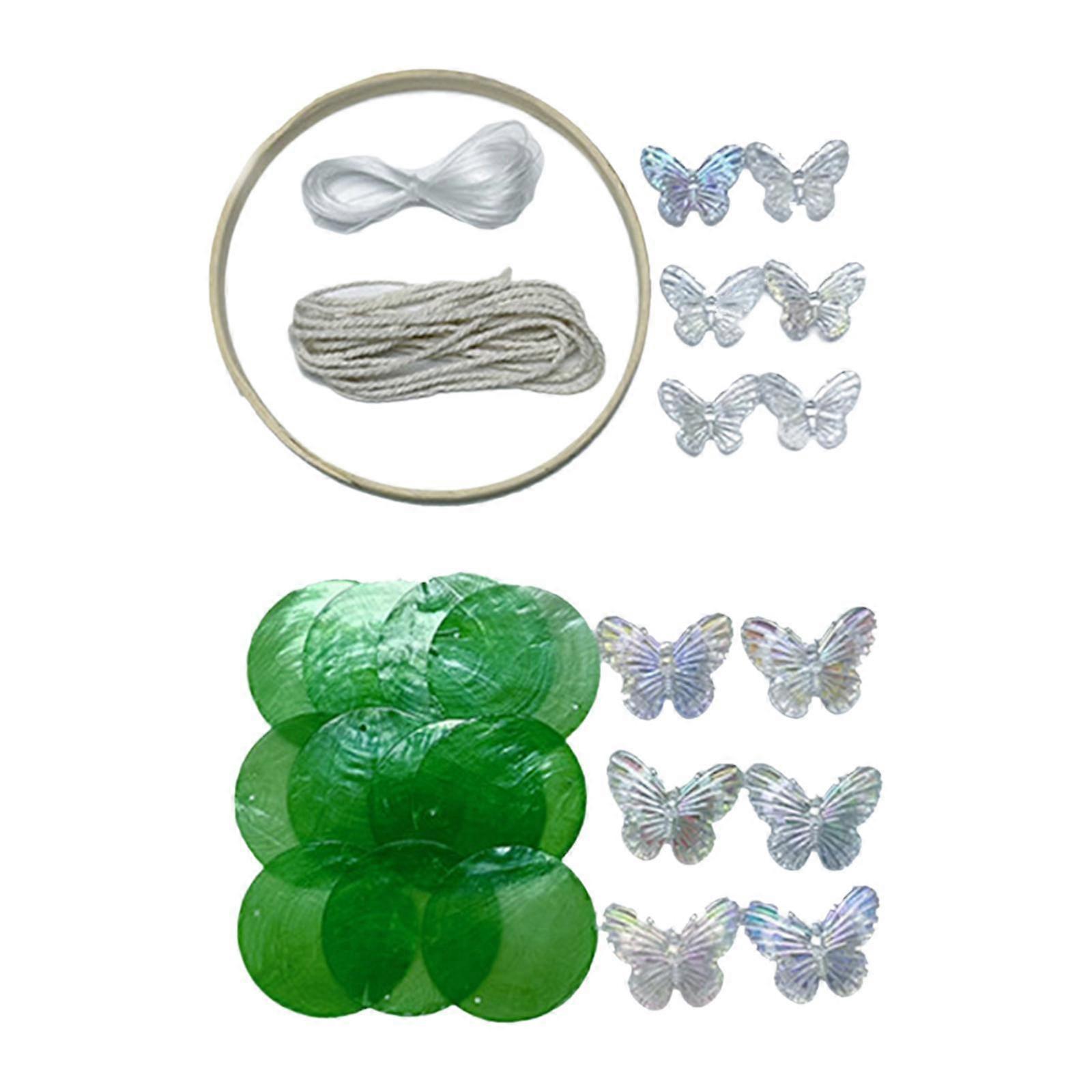 DIY Shell Wind Chimes Kit Windchime Hanging Decoration Craft Making Kit for