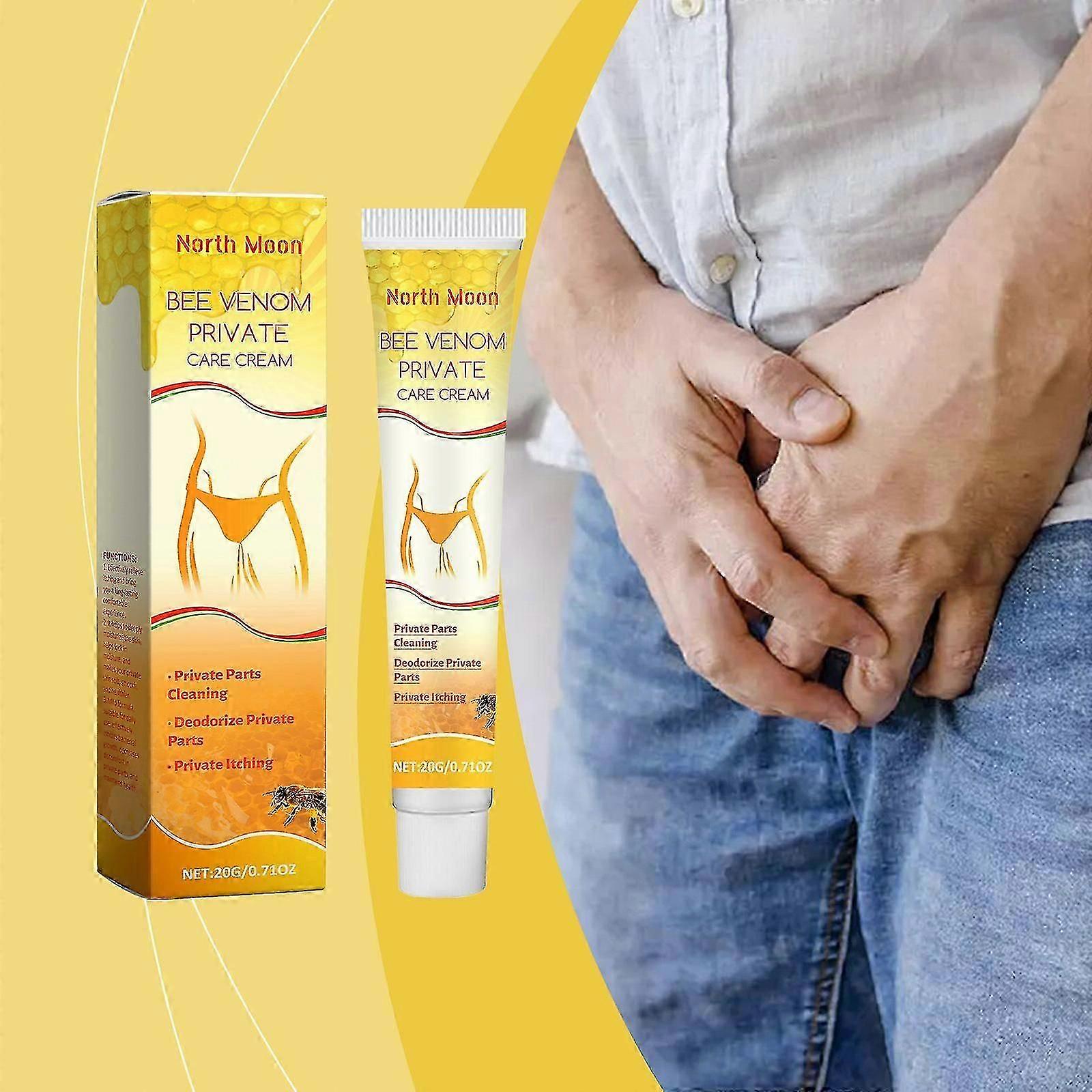 男性用かゆみ止めクリーム、男性用プライベートケアクリーム、抗菌・消臭プライベートケアクリーム20g_Lucky_B