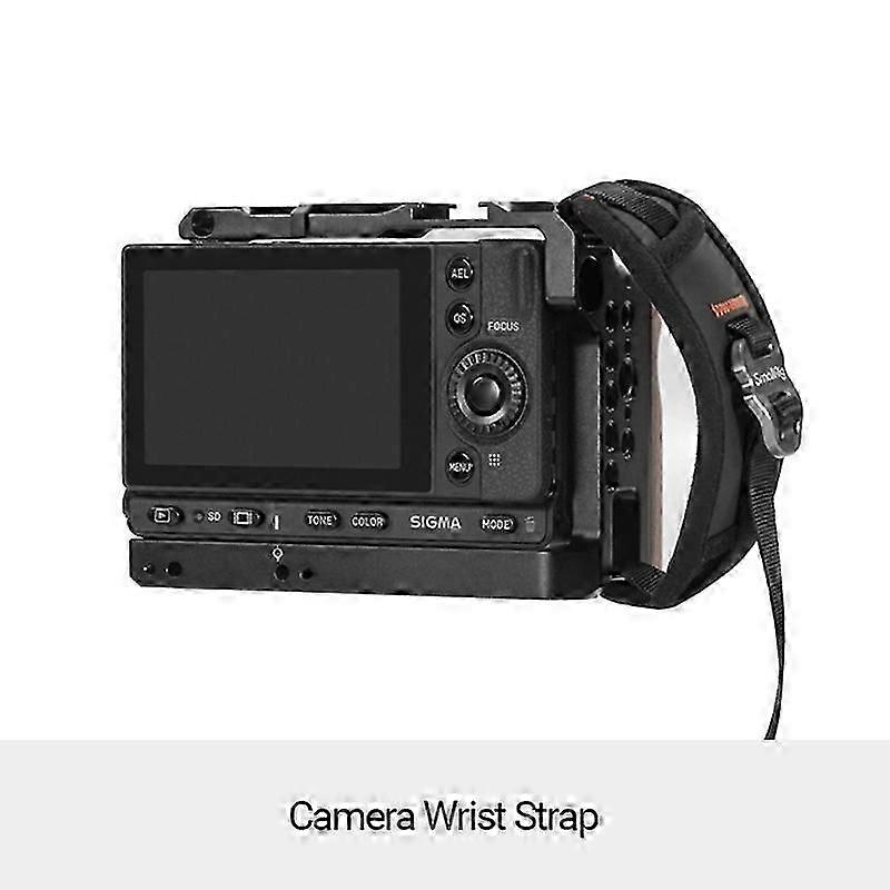 SmallRig PAC2456B Hand Strap Compatible with Camera, External Side Grip, Universal for IL, Nikon, Sony