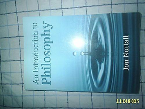 An Introduction to Philosophy