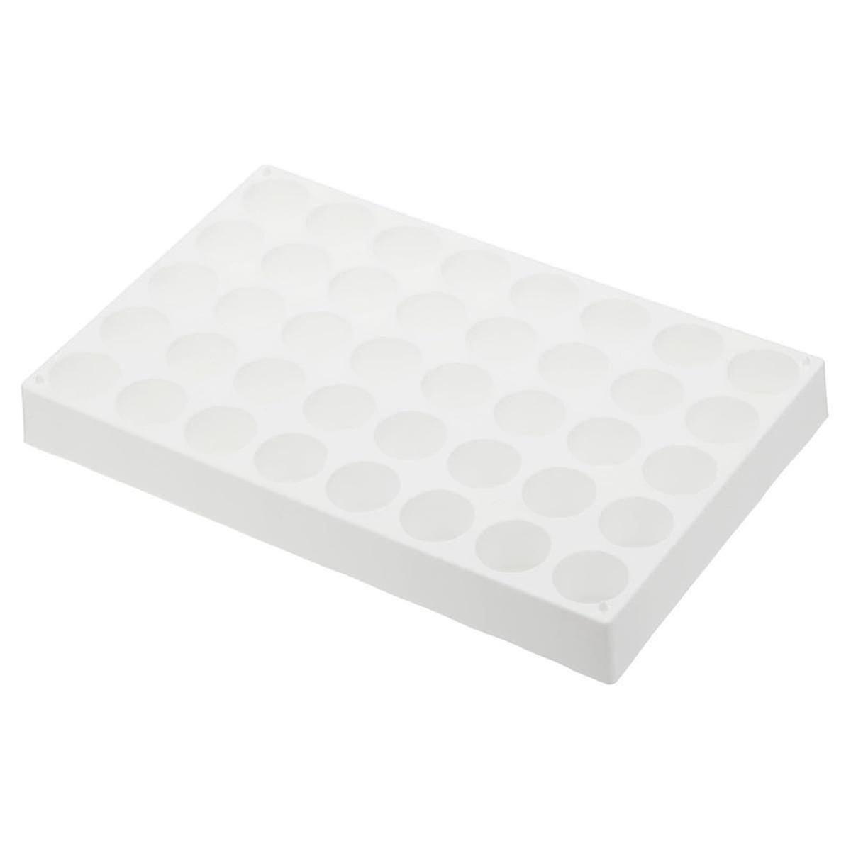 Vial Rack For Autosampler Vials, Vial Tray Holder 40-well Stackable Test Tube Rack Vial Holder 10ml White
