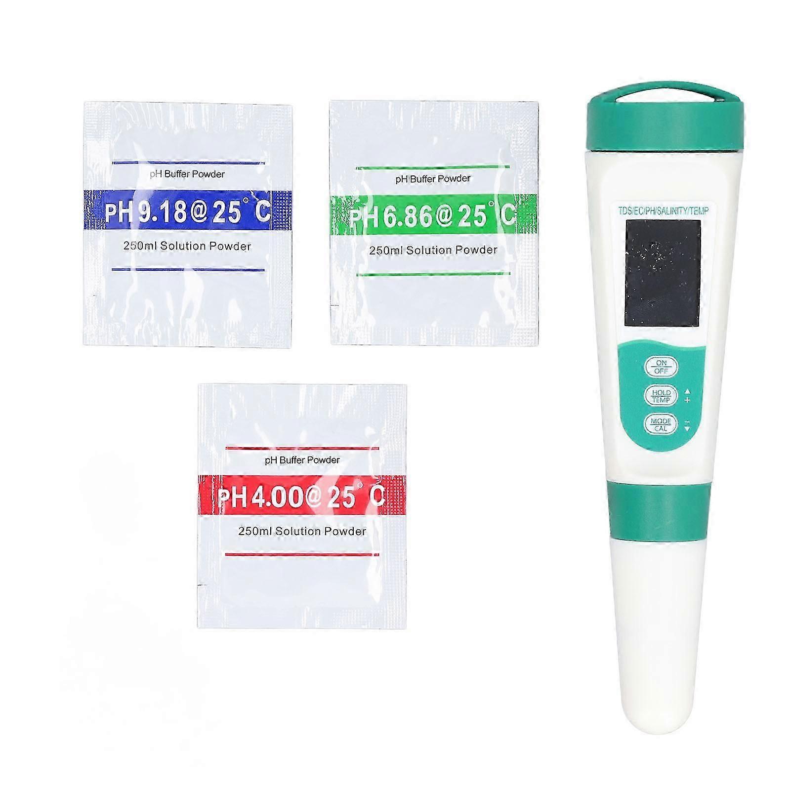 con Water Quality Tester Pen Meter Accurate TDS Meter EC Meter PH Meter Ideal Water Test Meter for Drinking Water Aquariums Voice Function NO.6740