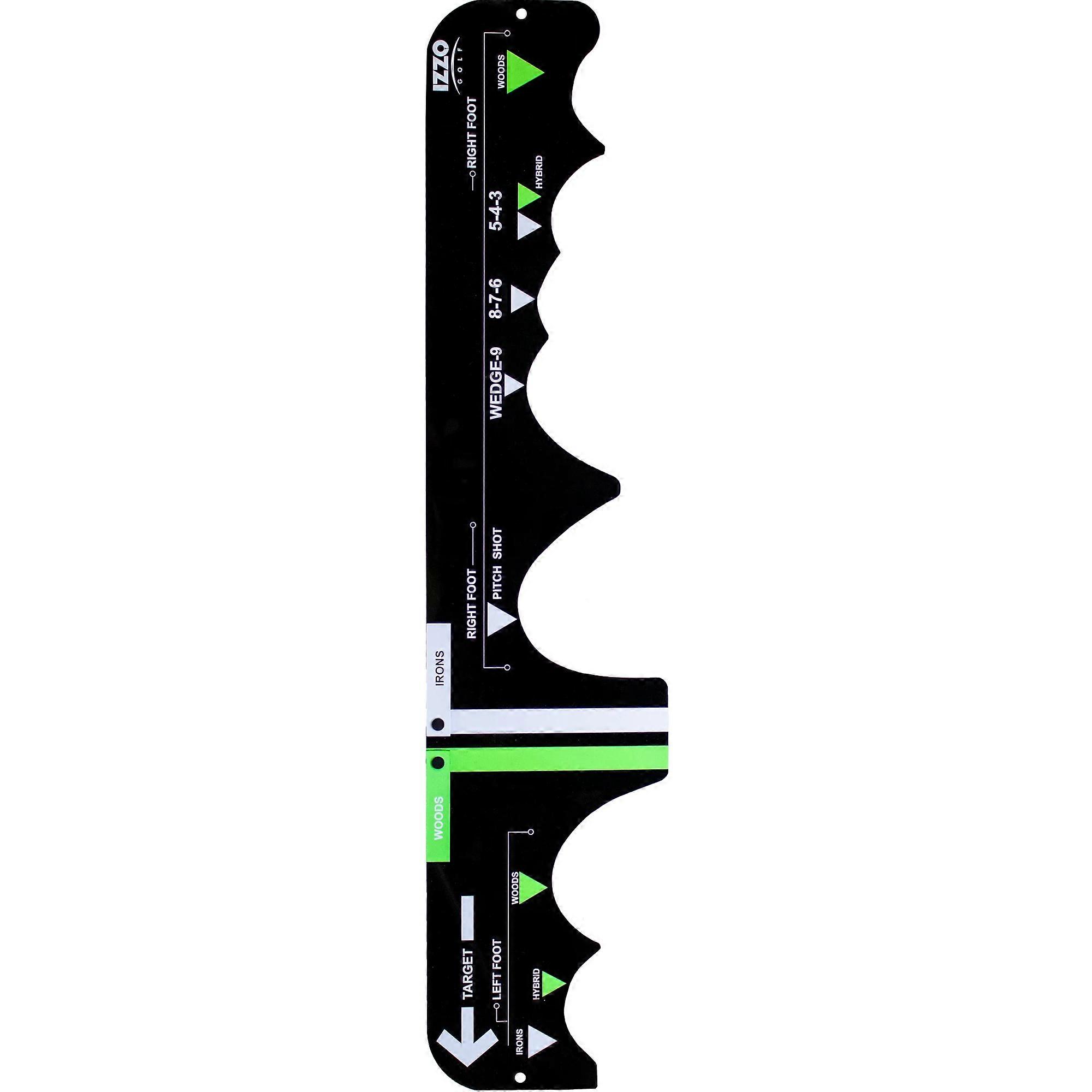 Izzo Golf Sure Stance Golfbold Postion Træner