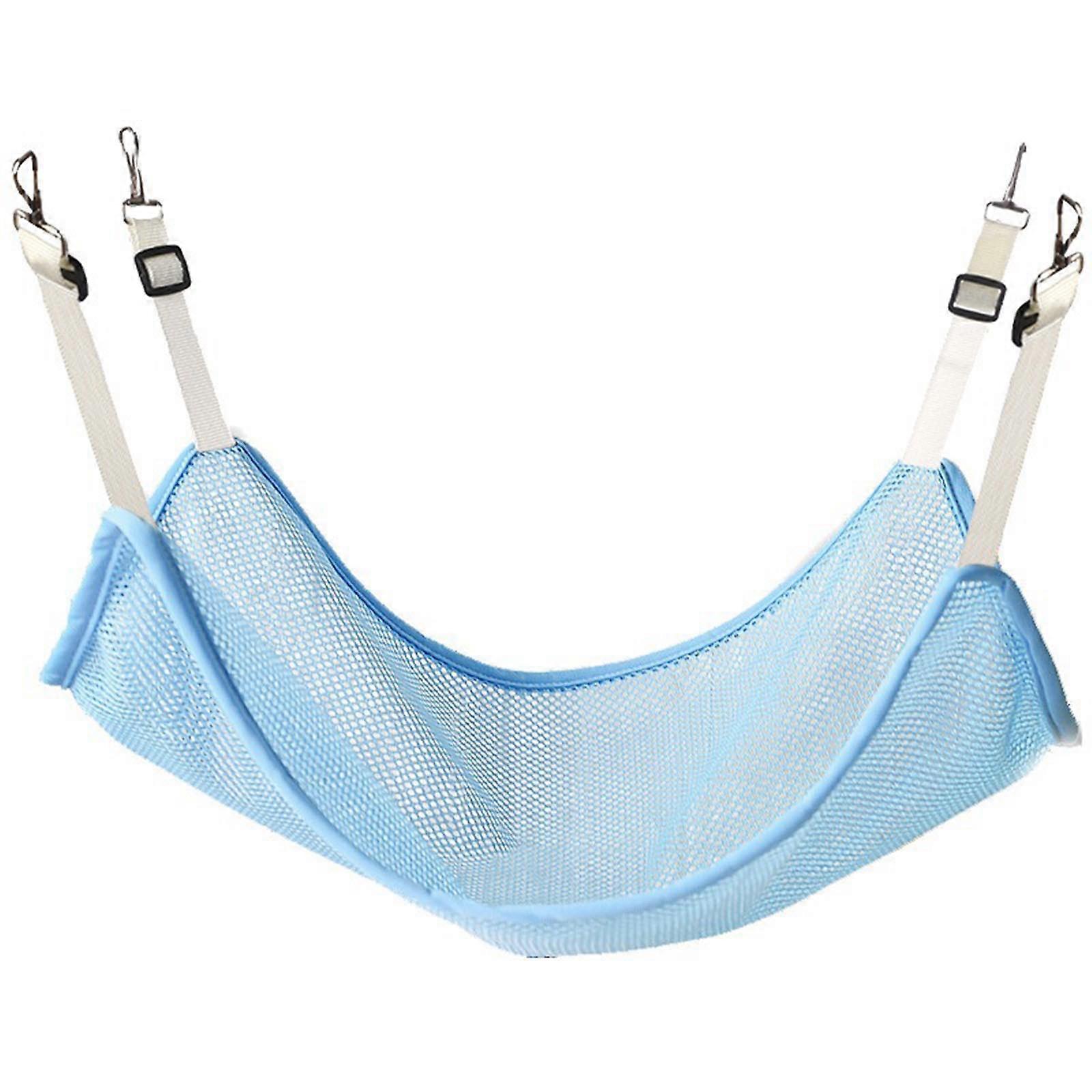Adjustable Cat Hanging Hammock Bed for Indoor Cat Cage Sleeping Bed Pet Sunbathing Bed for Cage Hanging Resting Spot