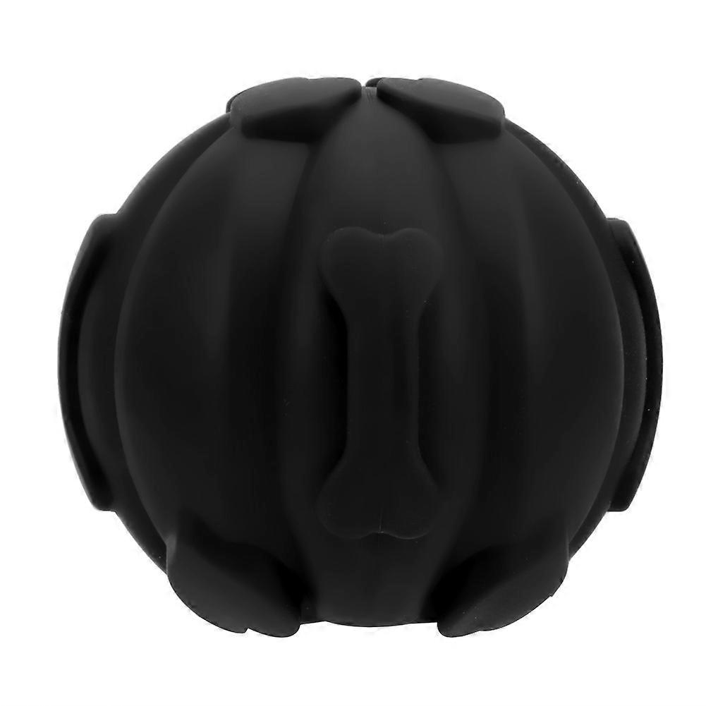 Sounding Pet Dog Biting Ball Toy: Soft Silicone, Non - toxic, Teeth Cleaning Protection