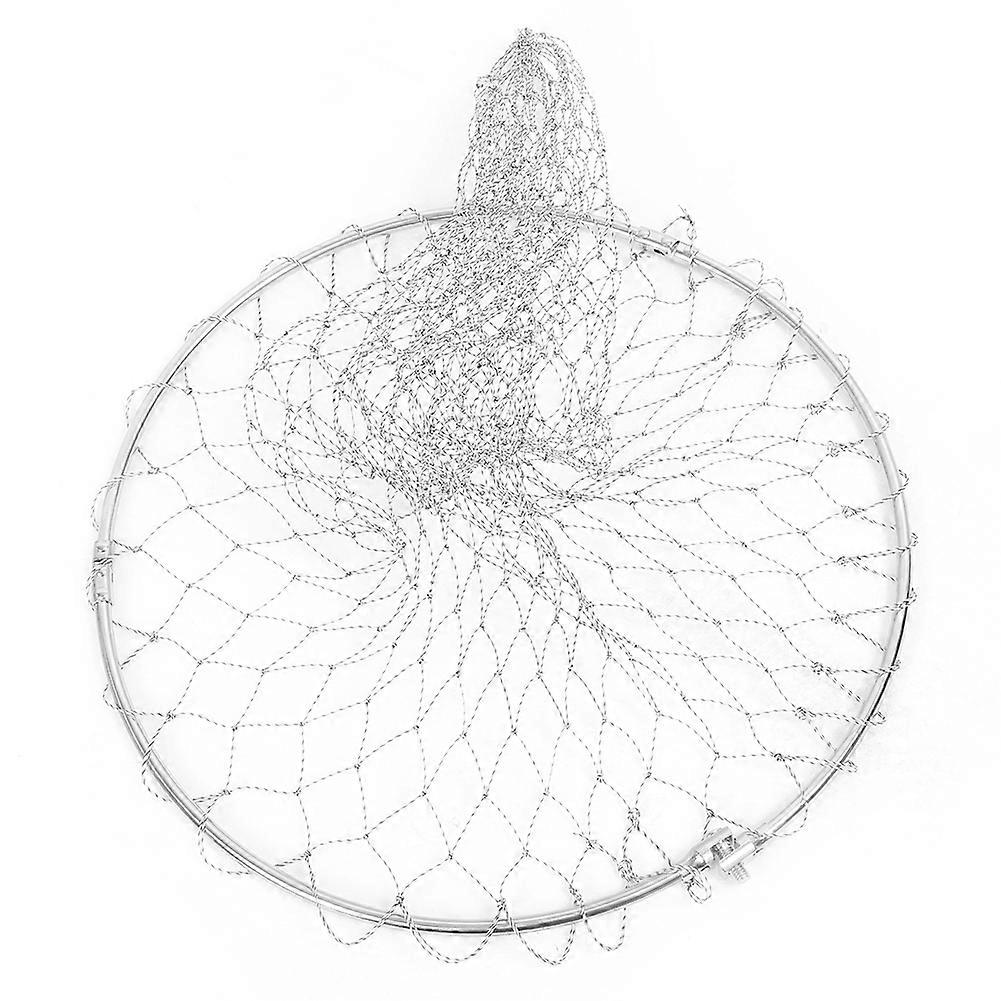Fly Fishing Hand Nets Bass Trout Release Catch Landing Soft Fishing Net (40#+40#)