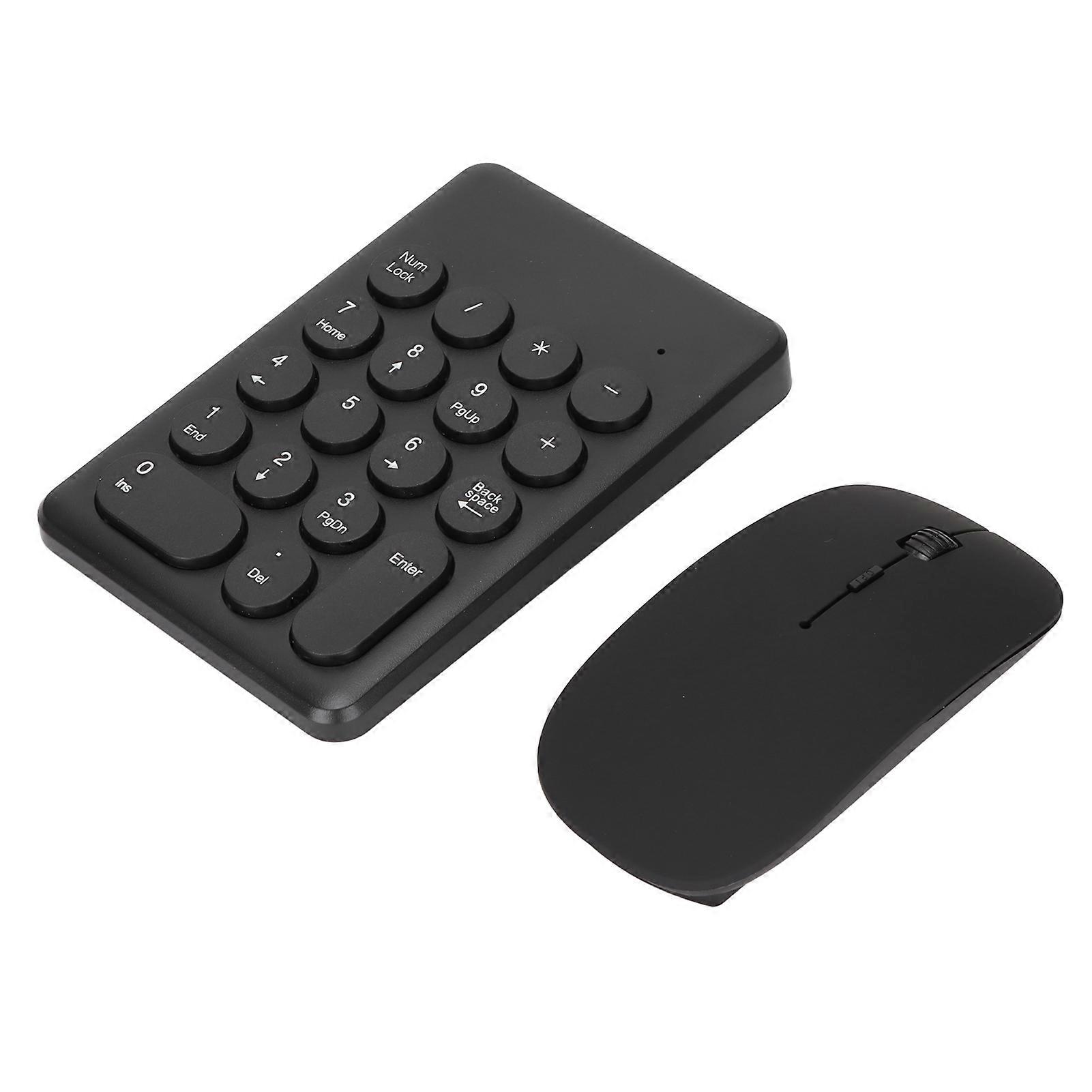 Bluetooth Number Pad, Wide Applications for Business & Finance, Comfortable Ergonomic Design for Seamless Data Entry, Plug & Play for Easy
