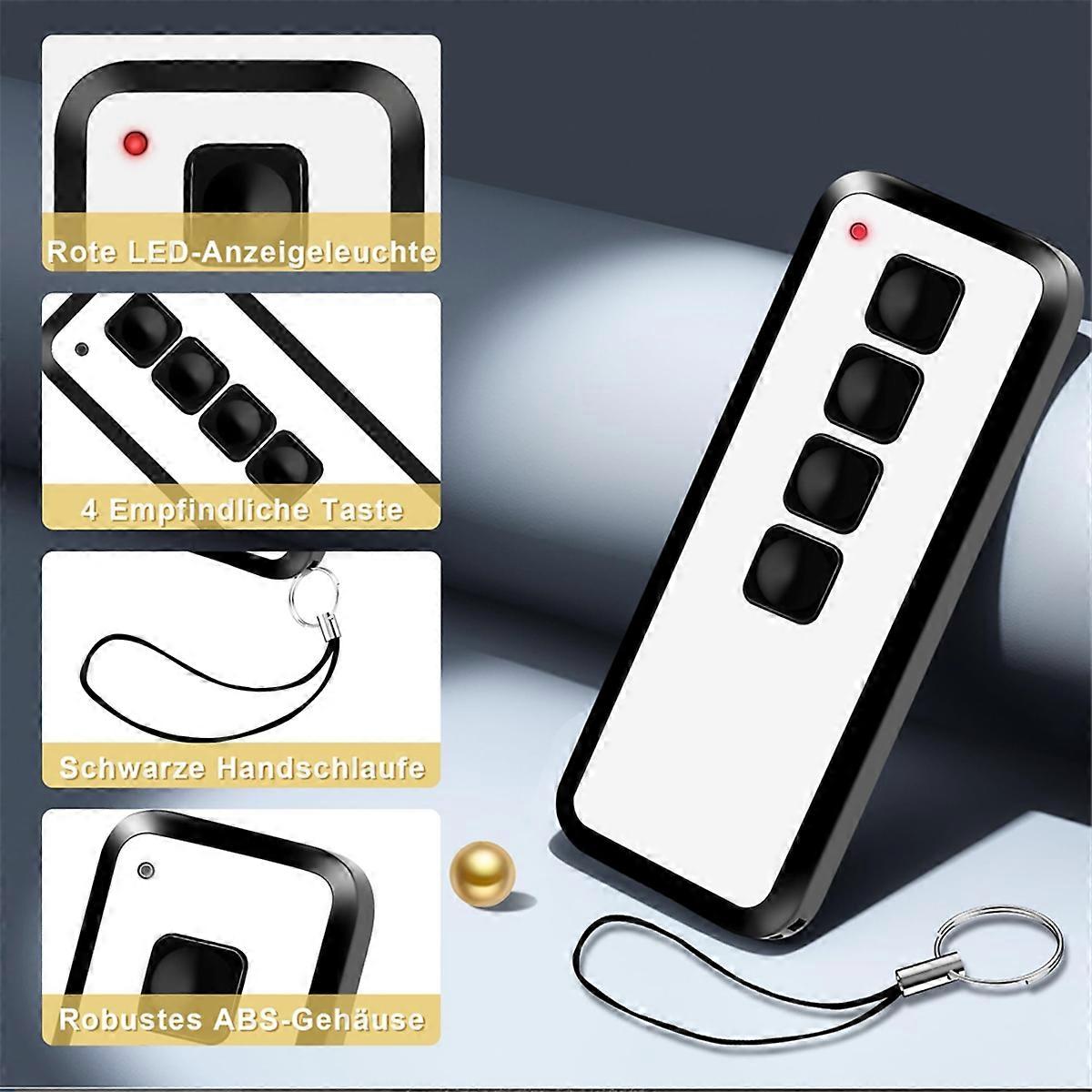 Garage Door Remote Control for Novotron 524,522,504 MAX43-4,514 MIX43-4,433.92MHz Handheld Transmitt