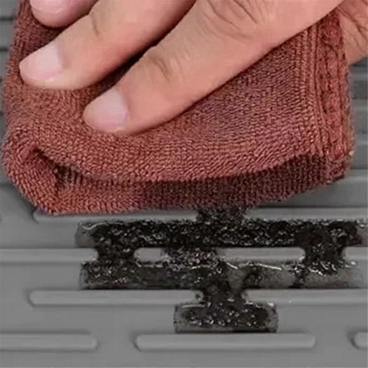 Glass Stove Protector Mat Protector Dish Drying Mats 71x50.8cm Grey