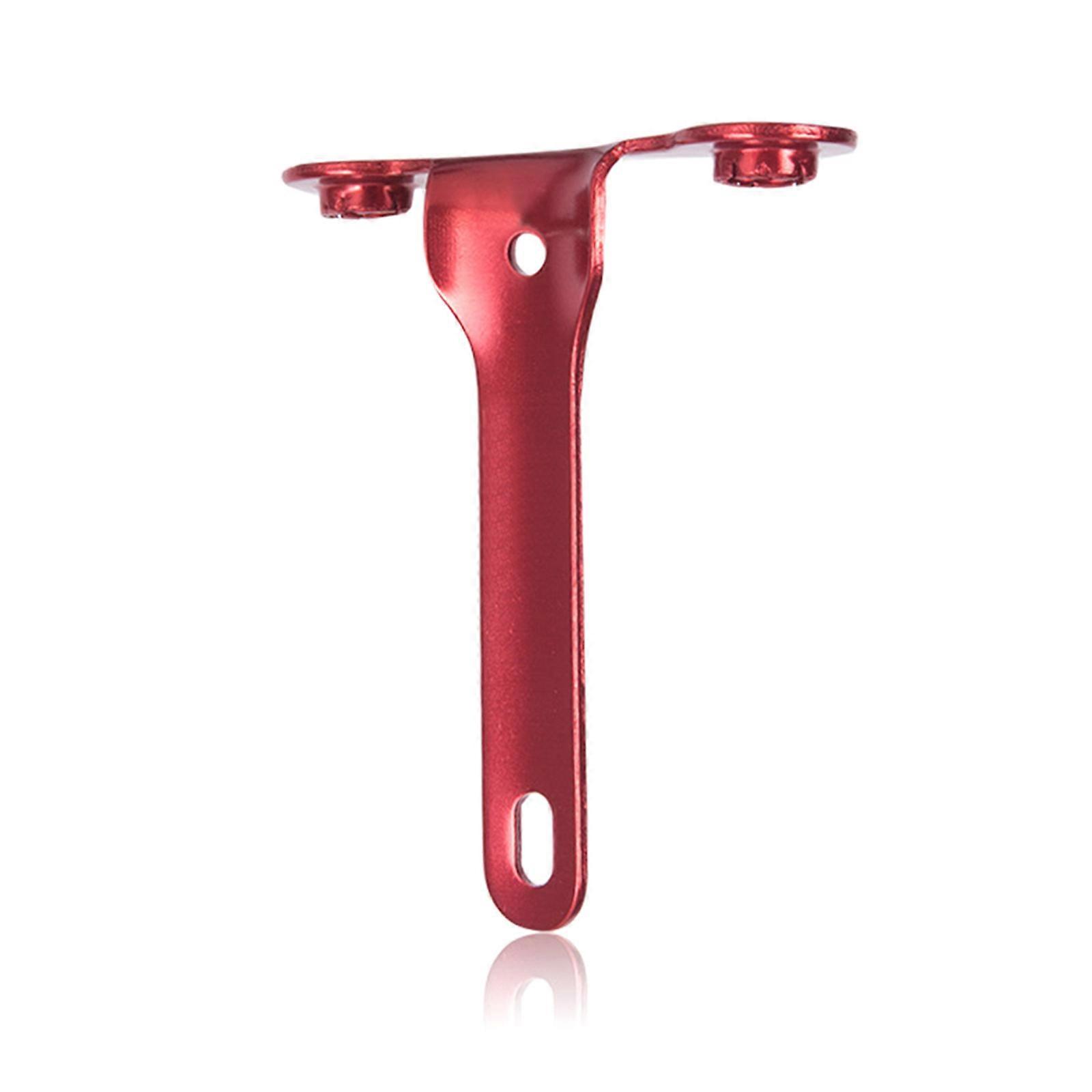 CO2 Bottle Bracket Bike Inflating Bracket CO2 Cartridges Holder Bottle Cage Mount Bracket for Bike Front Frame Enduring  Red