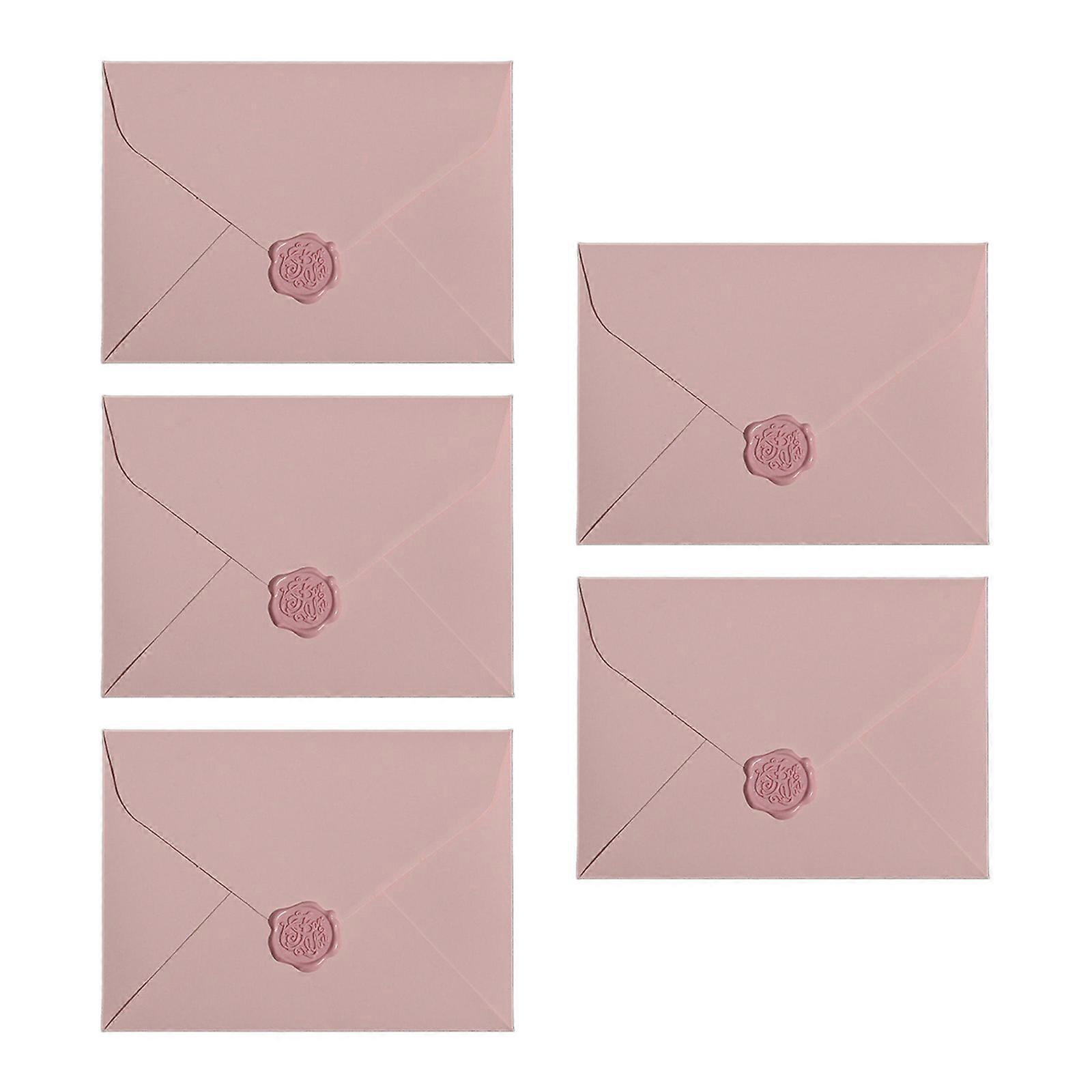 5 Pcs Simple Envelopes Small Envelopes Invitation Paper Envelopes Gift Envelopes Invitation Envelopes  small