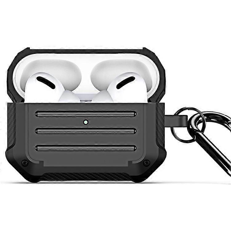 DUX DUCIS PECE Series Compatible For Apple AirPods Pro Earphone Case Rugged Protective Shell with Keychain