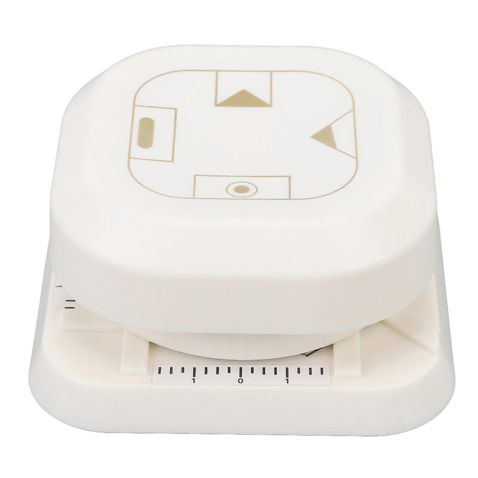 4-in-1 Multi-Function Corner Punch with Confetti Storage for DIY Projects and Scrapbooking