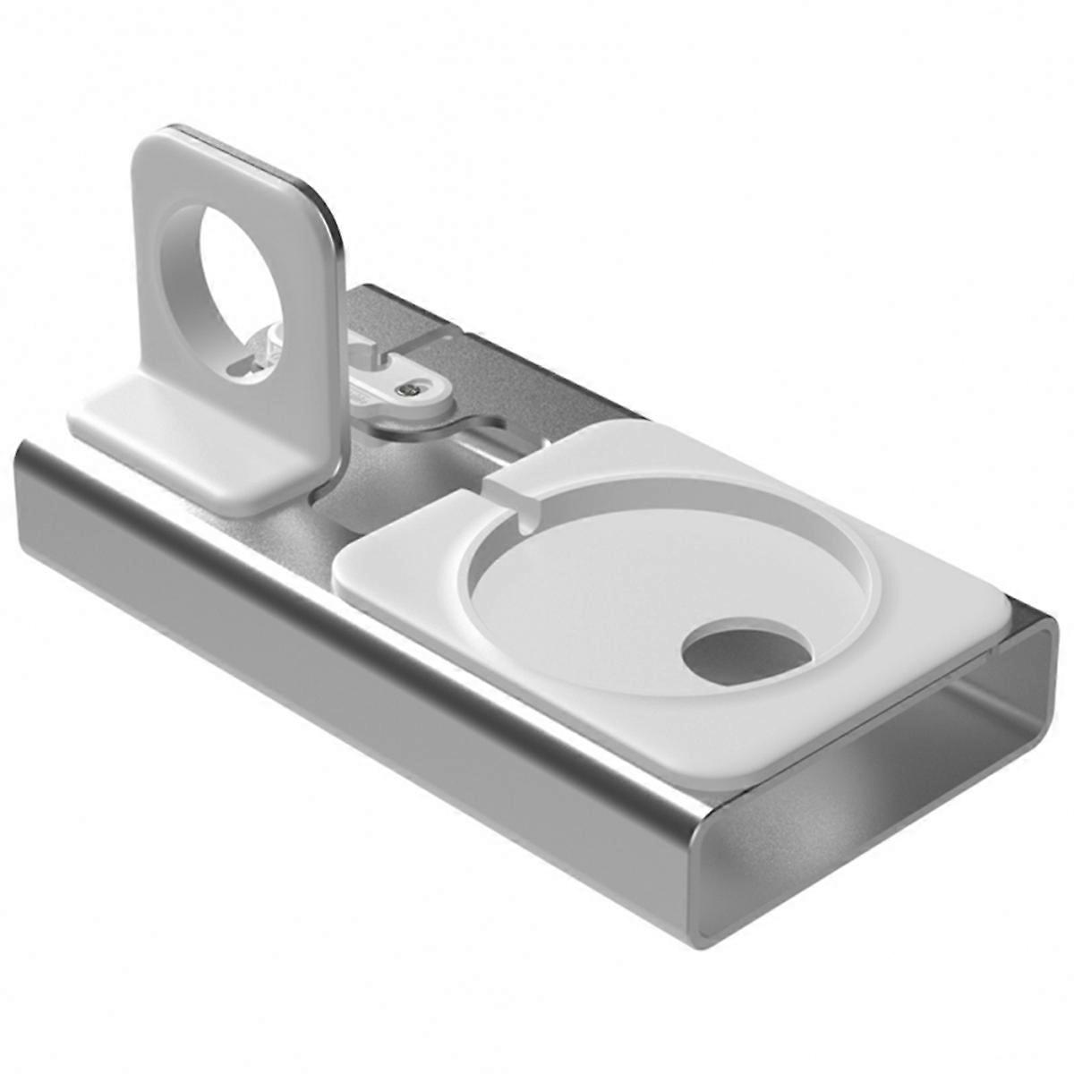 Aluminum Alloy Mobile Phone Desktop Stand, Suitable for IWatch, Airpod Pro Three-in-One Aluminum All