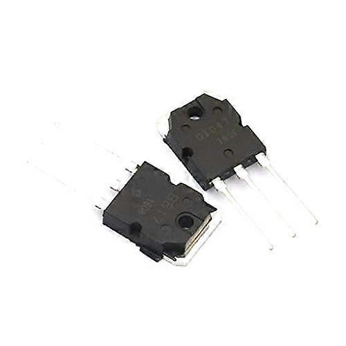 2SB1560 2SD2390 TO-3P Transistor Pair Complementary PNP/NPN 10 Pairs (20 Pieces) B1560 D2390 Compatible