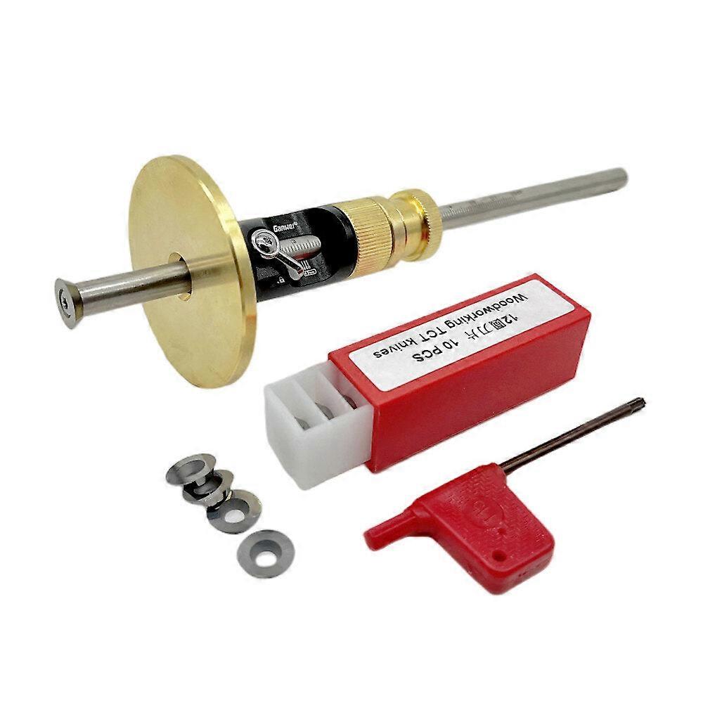 Wheel Marking Gauge Woodworking Scriber Kit - Precision Tool With Adjustable Range 0-120mm, Durable Materials, Versatile Options