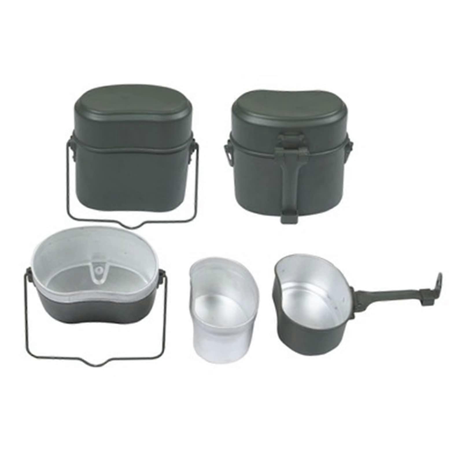 Military Measuring Tin, Multifunctional, Military Lunch Box Made of Aluminium Alloy in Right Size for Outdoor Camping