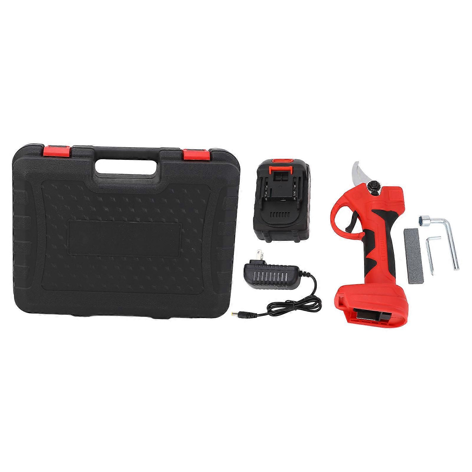 Electric Pruning Shear 30mm Opening Ergonomic Handle Non Slip Portable Cordless Pruning Shear