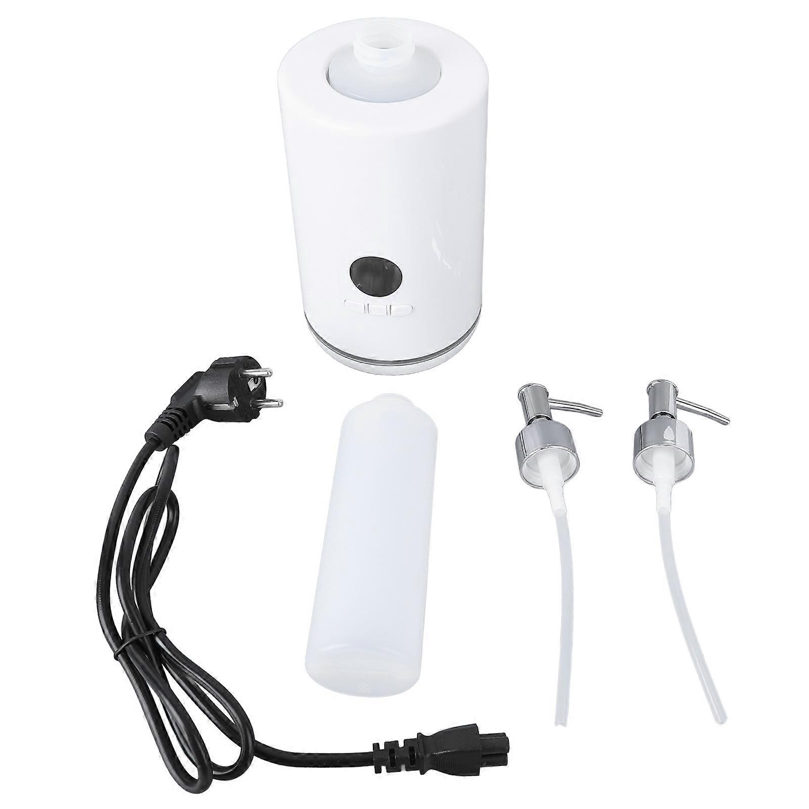 Massage Oil Heater 360 Degree Heating Single Bottle LED Touch Screen Temperature Control Lotion Warmer with 2pcs Bottles