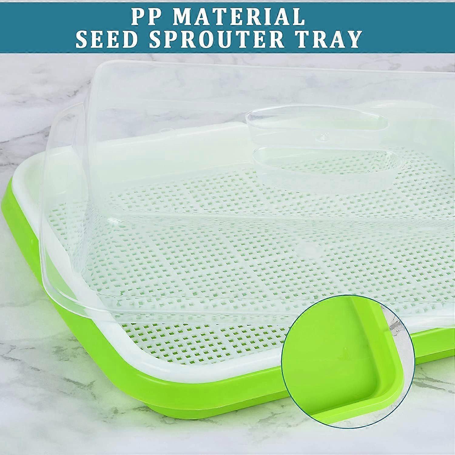 32.5*24.5*9cm, 1 piece seed germination tray with lid, large capacity germination tray