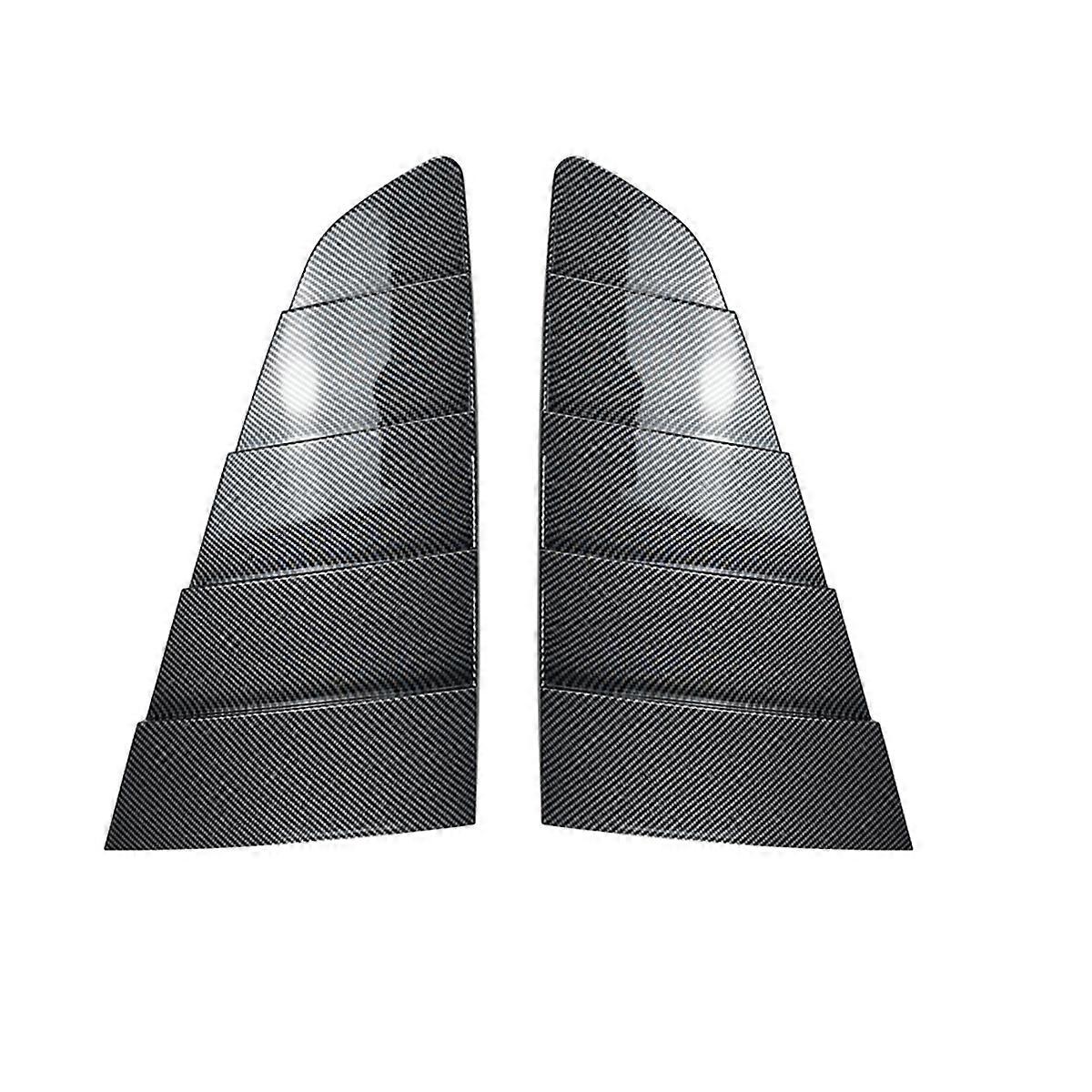 Car Rear Triangular Window Louvers Shutters for Carbon Fiber