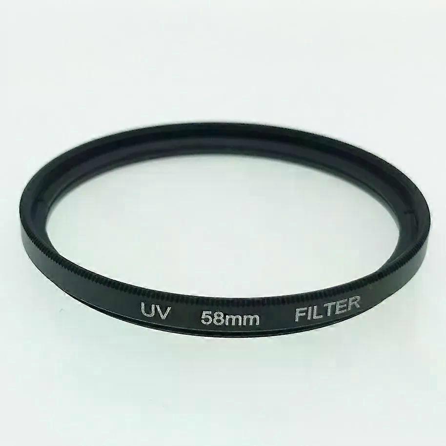 UV Filter Camera Lens Protector 52/55/58/62/67/72mm Dustproof and Sandproof Universal Filter Accessories