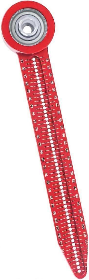 Mini Drawing Compass, Ruler and Woodworking Ruler with Circle Scriber and Multifunctional Plotter Tool