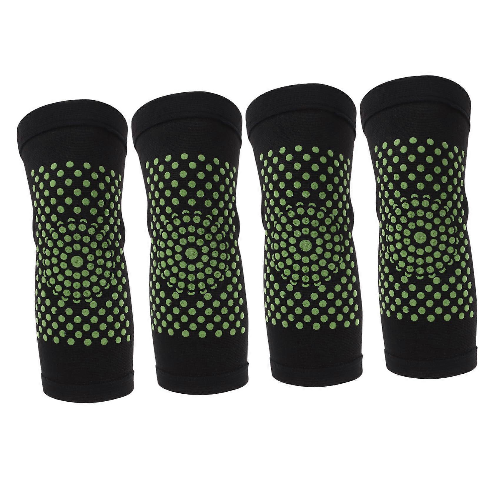 Knee Rover Accessories Self-Heated Compression Wraps for Meniscus Tear Recovery, Elastic Support Pads for Running