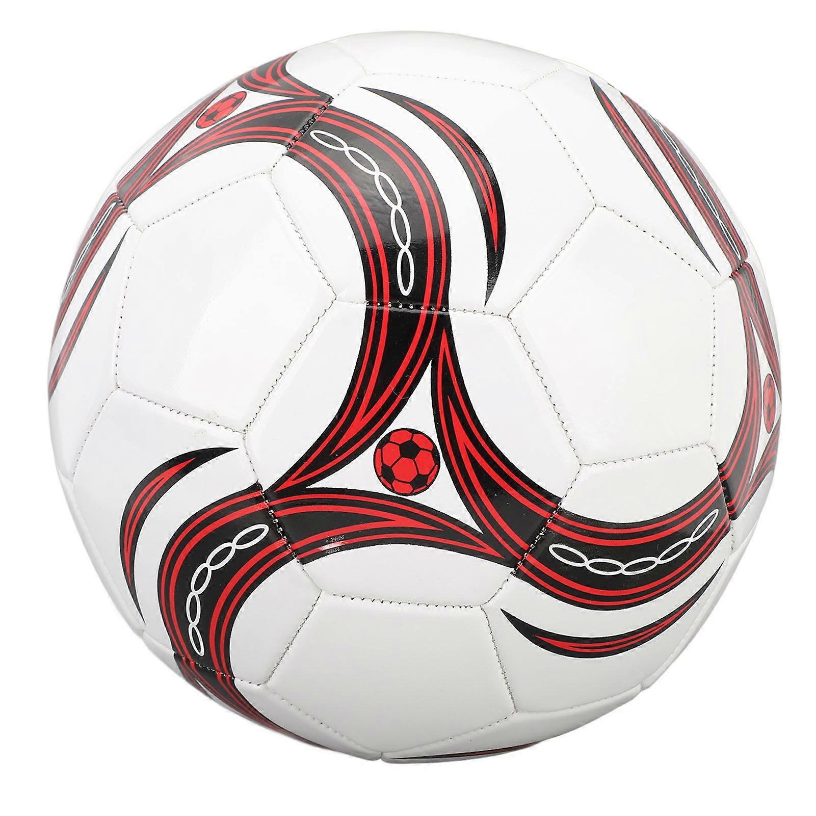 Size 5 Soccer Ball High Elasticity Soft Waterproof Thick PVC Football for Adults Teenagers Training and Entertainment