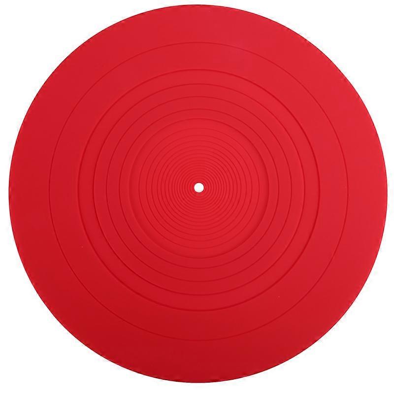 295mm Silicone Turntable Mat Anti-Vibration Slipmat Record Mat A