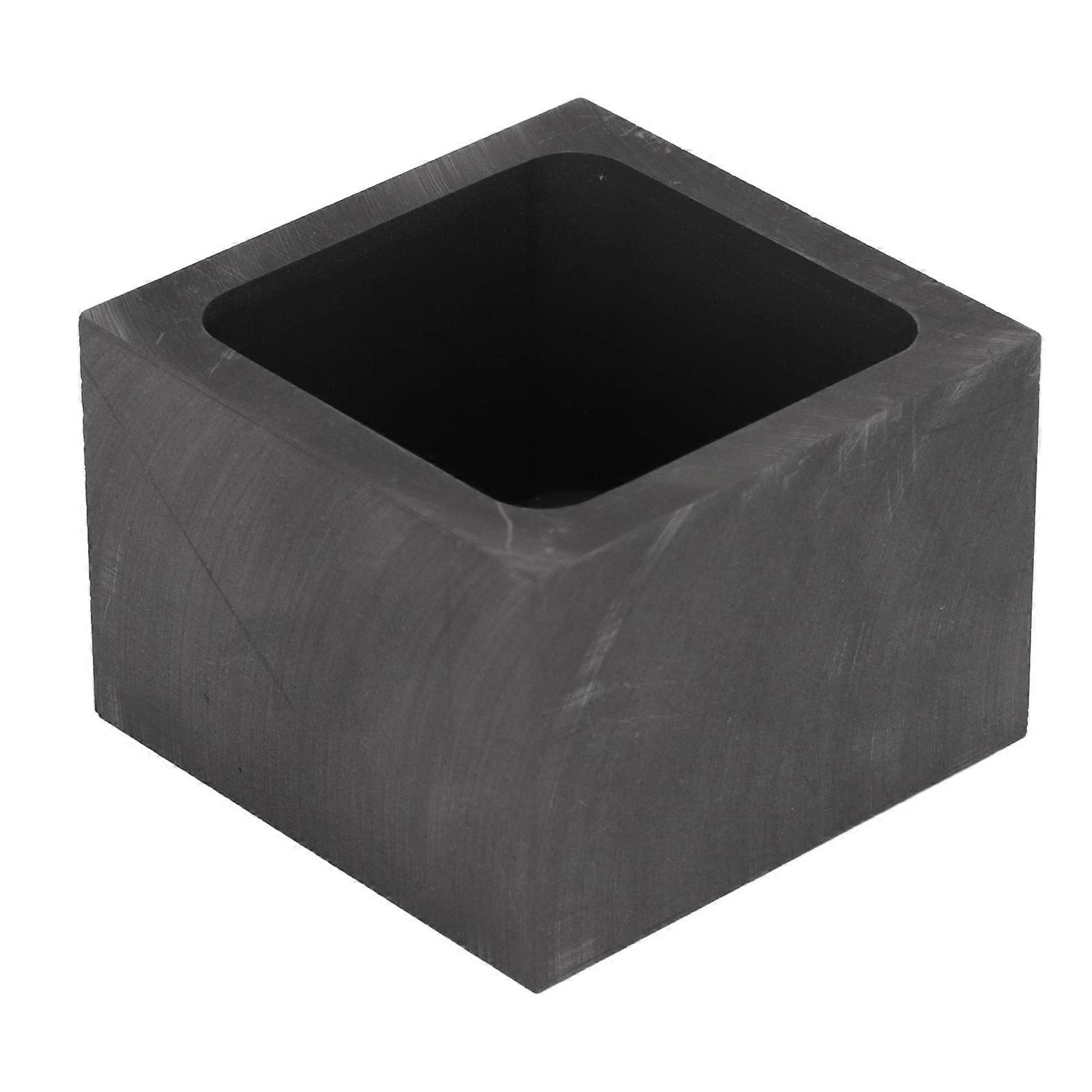 45 ml graphite mold square high temperature resistant graphite ingot mold for melting, casting and refining