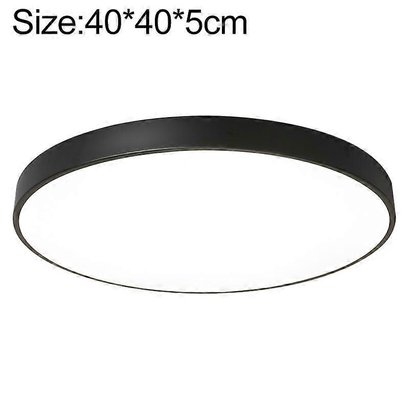 Macaron LED Round Ceiling Lamp, White Light, Size:40cm