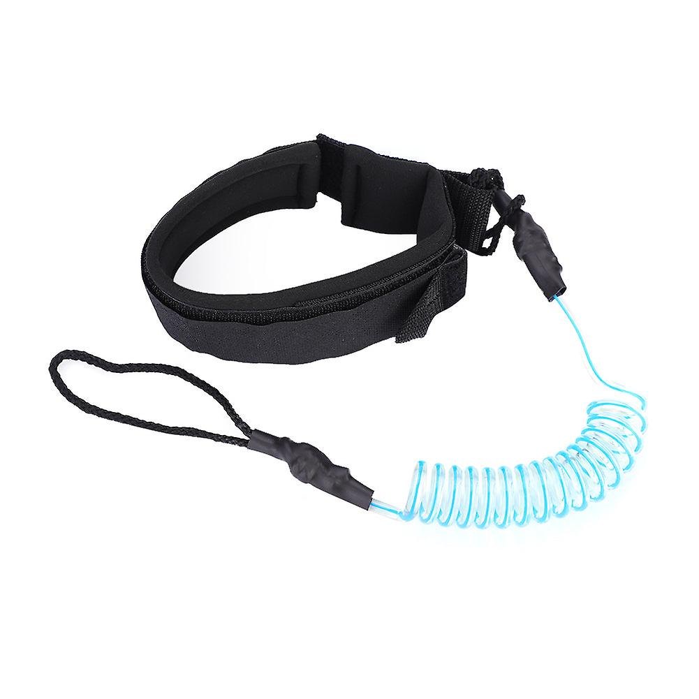 Stand Up Paddle Board Coiled Spring Leg Foot Rope Surfing Leash Flexible Leg Ropes With Board Rope For Surfboard