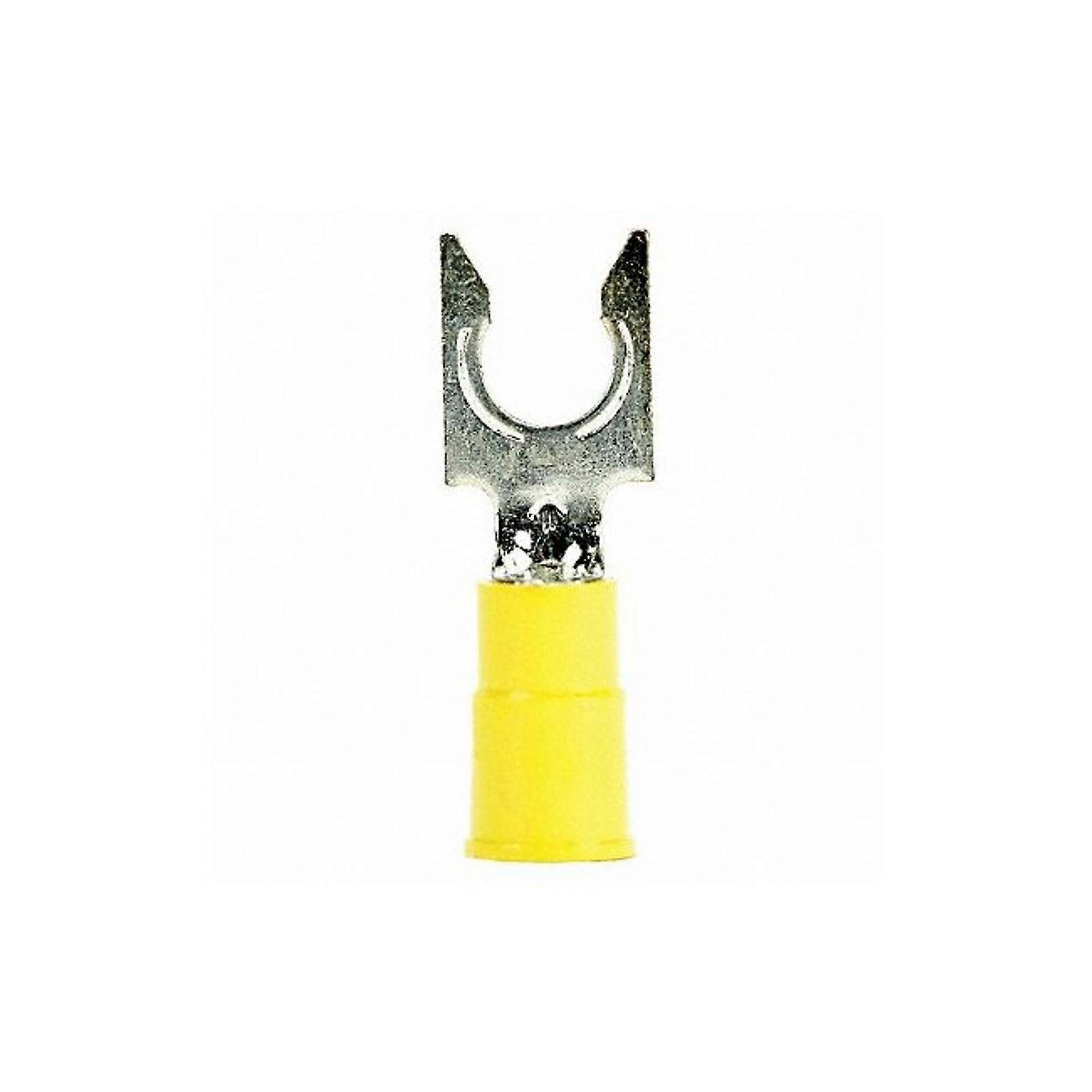 Locking Fork Terminals LFV-10-10Q, 25 Pack, -40 to 221 °F Temperature Range, Reliable Electrical Connectors