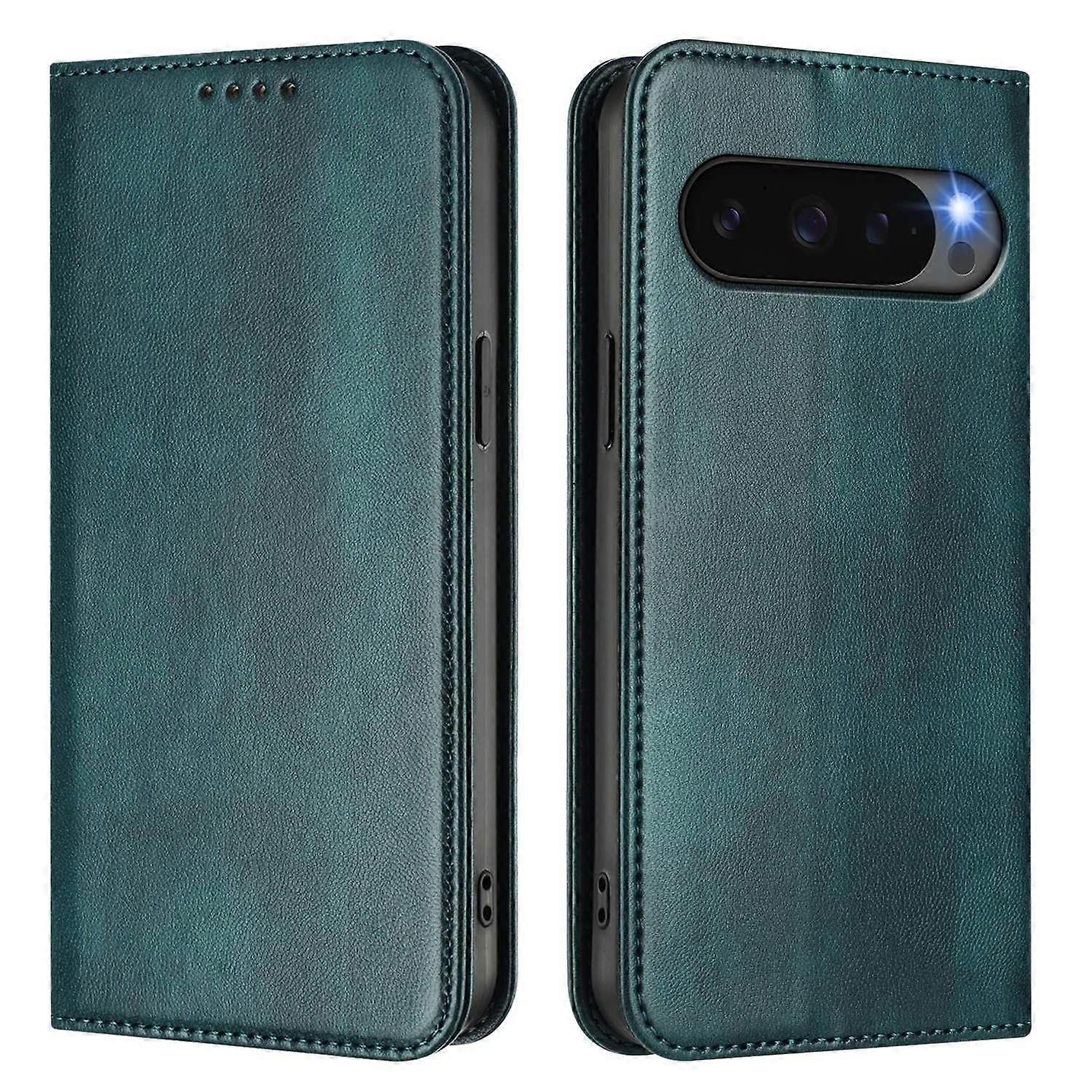 For Google Pixel 9 Wallet Cases Retro Texture RFID Blocking Leather Phone Cover