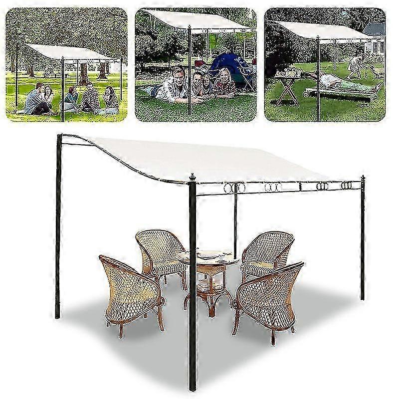 300D防水および防湿キャンバステント屋根カバー交換用カバー、サンシェードカーテンカバー、屋外用品3x3m