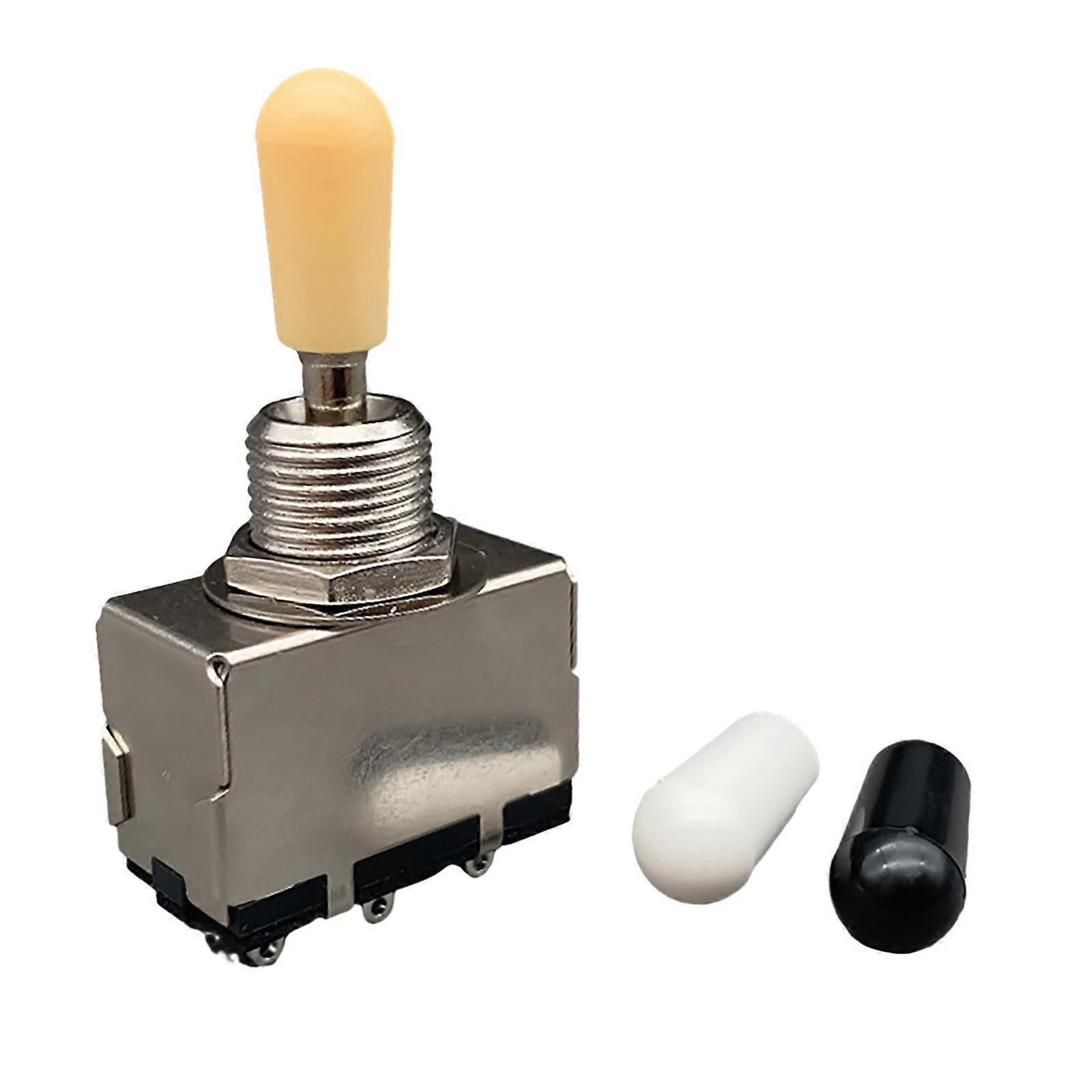 Guitar Toggle Switch 3 Position Pickup Toggle Switch Guitar Parts 3 Position Tone Conversion Shifters Pickups Accessory