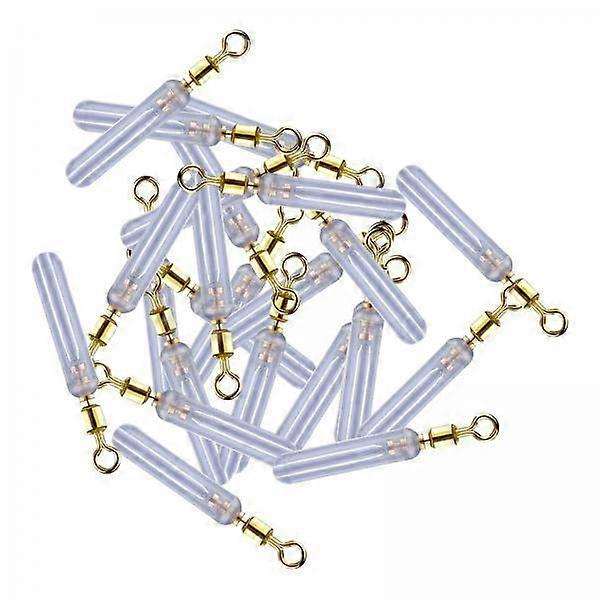 5x20Pcs Fishing Floats Fishing Gear Rotation Connector Swivel Float Seat M
