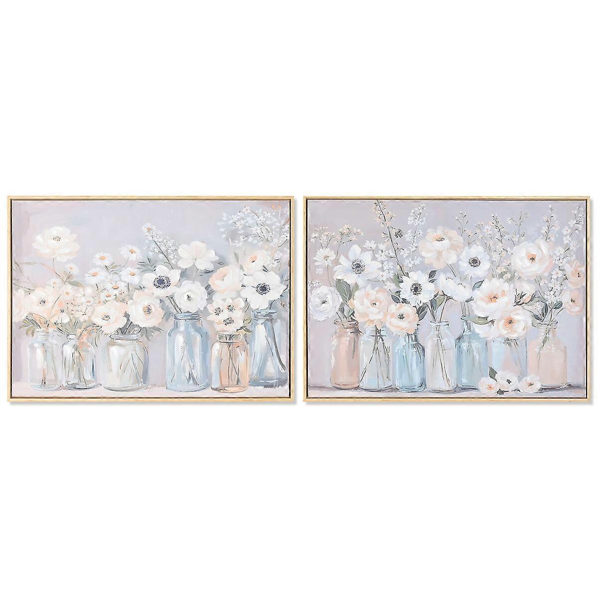 Canvas Home ESPRIT polystyrene Canvas 70 x 3.5 x 50 cm