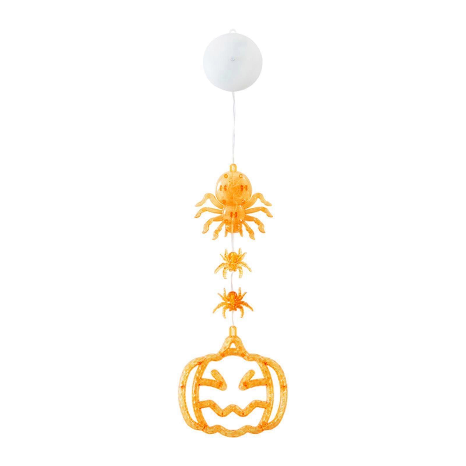 Halloween String Light 2 Lighting Modes,Decorative with Suction Cups DIY Wall