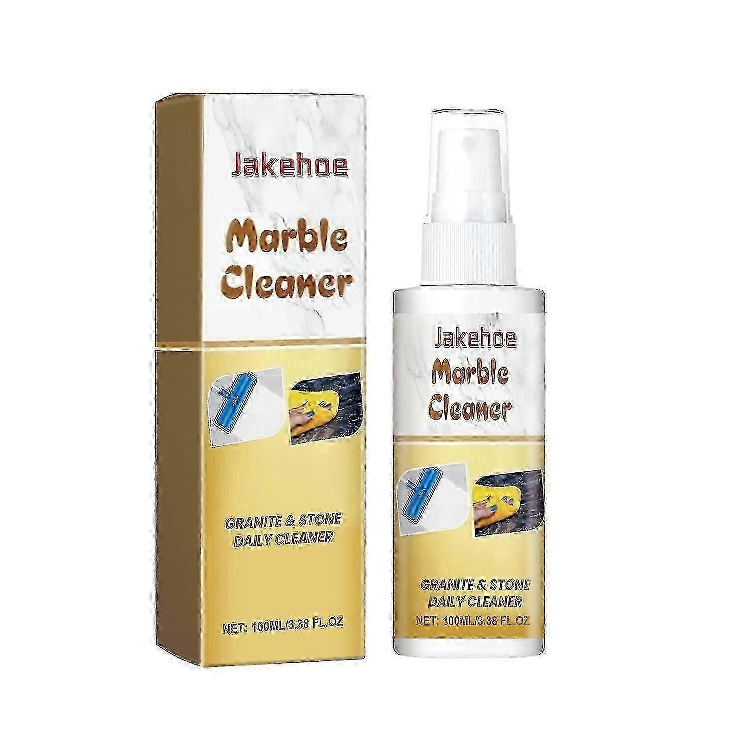 Jakehoe 大理石清洁剂,家用厨房台面大理石清洁去污维护任