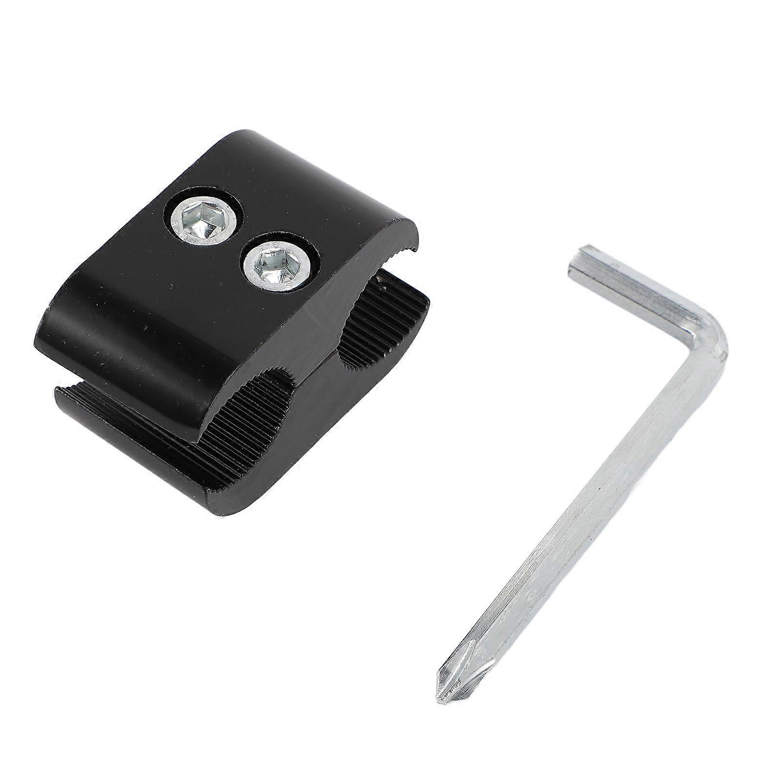 Collier de serrage pour fauteuil roulant, alliage robuste et polyvalent, pour support de parapluie et repose-pieds