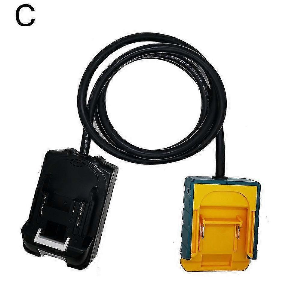 Battery Extension Cord For Makita/bosch /milwaukee/dewalt 18v Lithium Battery