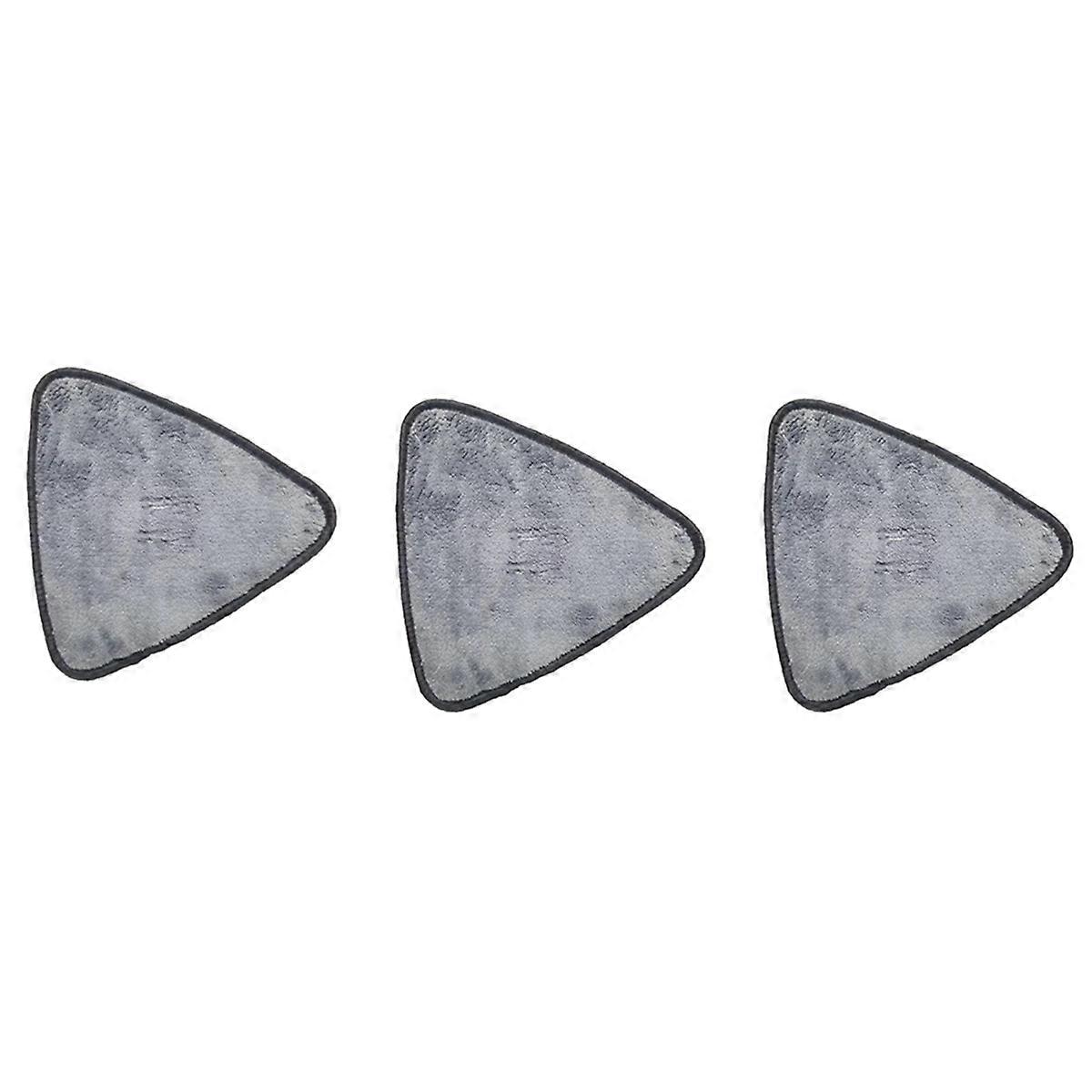 Triangle Microfiber Cloth Dust Mop Replacement Head Pads Large Glass Cleaning Microfiber Sweeping R