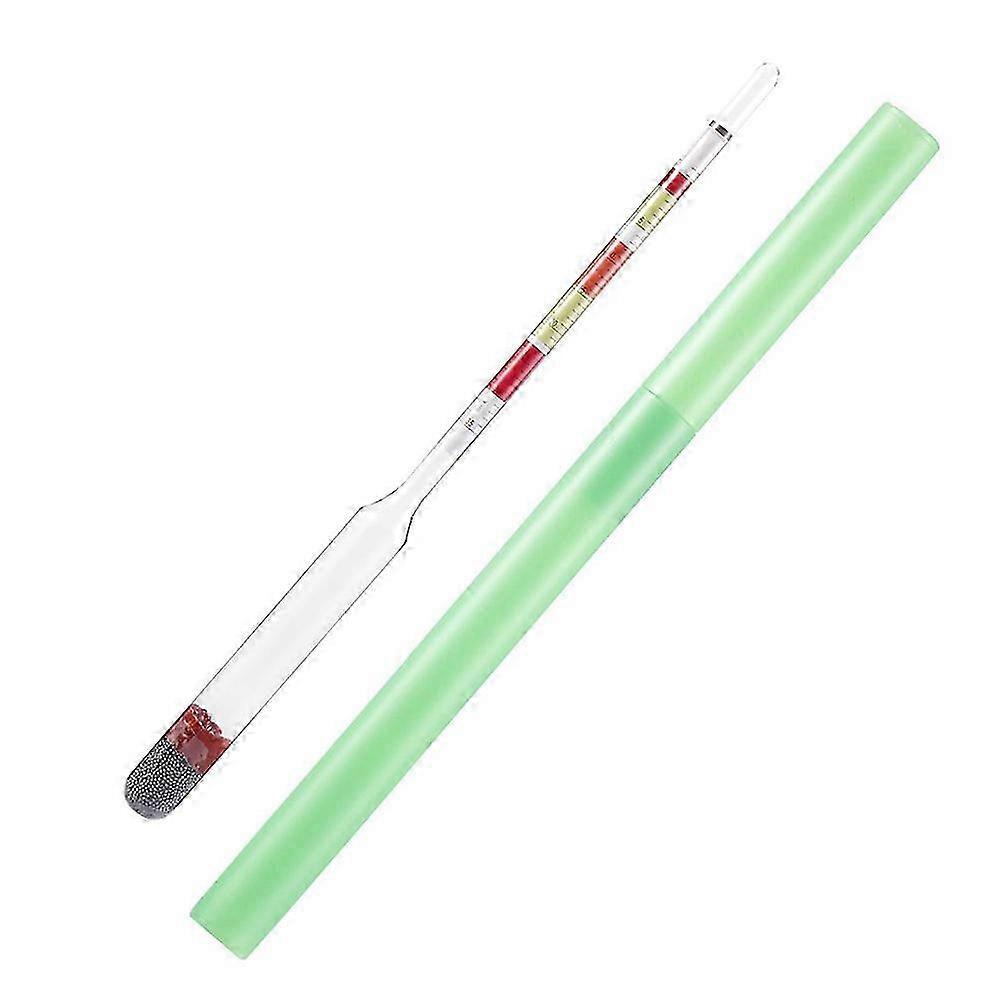 Triple Scale Hydrometer for Home Brew Wine Beer Alcohol Testing Alcohol Brix Meter