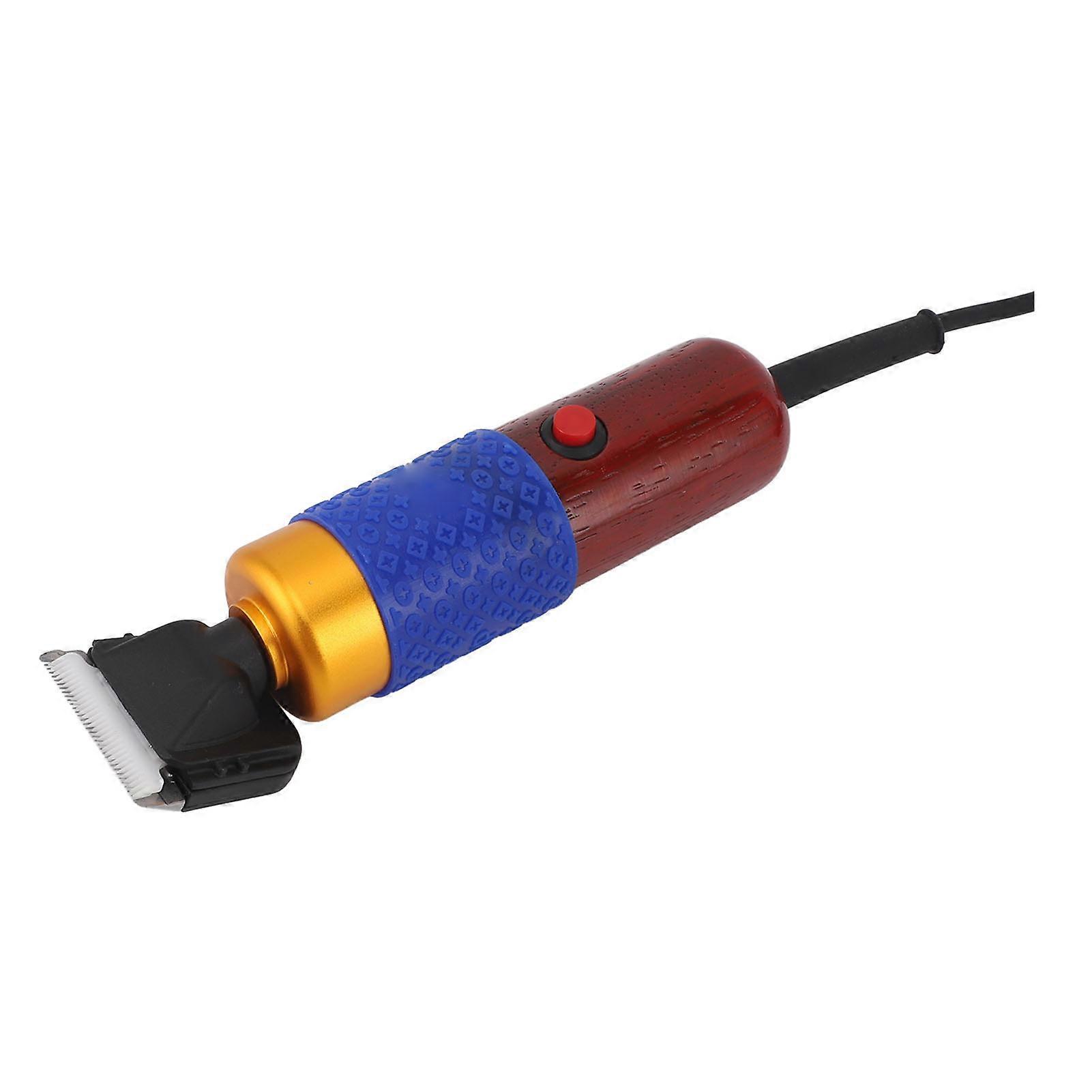 Electric Sheep Shear 200W Ergonomic Handle Portable Animal Grooming Clipper for Large Dog Rabbit 100‑240V EU Plug 