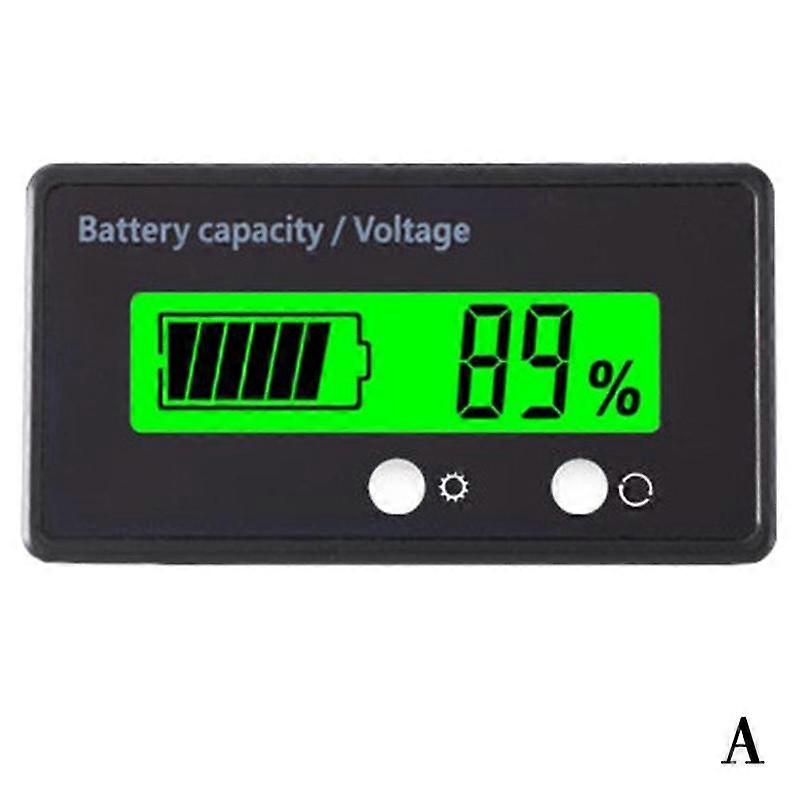 12V-48V LCD Battery Capacity Indicator Digital Voltmeter Monitor Voltage