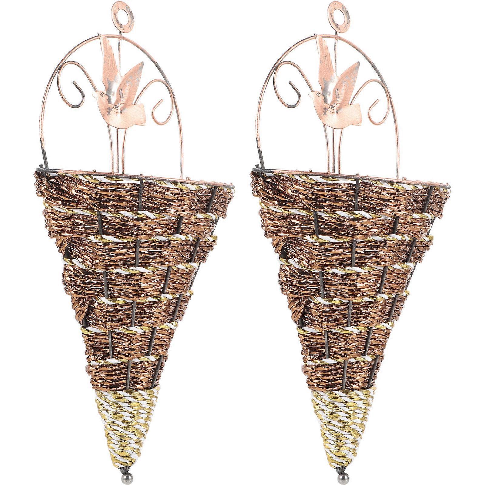 Stylish Wall Hanging Basket, Practical and Durable Indoor Plant Solution