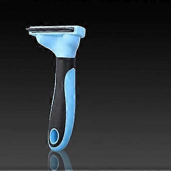 Pet Comb M Combs Dog Hair Remover Cat Brush Grooming Tools Pet Detachable Clipper Attachment Pet Trimmer Combs 2Pcs Blue 2025
